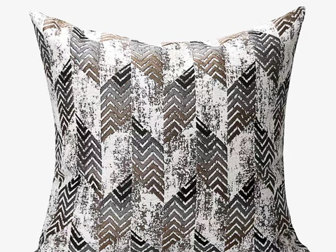 现代抱枕 枕头 印花抱枕 格纹抱枕