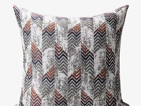 现代抱枕 枕头 印花抱枕 格纹抱枕