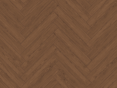 无缝胡桃木人字拼地板