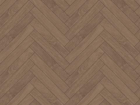 无缝胡桃木人字拼地板