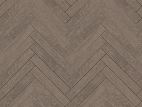 无缝灰咖色人字拼木地板