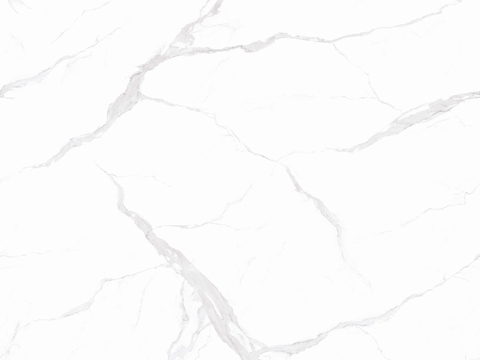 现代新中式鱼肚白无缝白色大理石