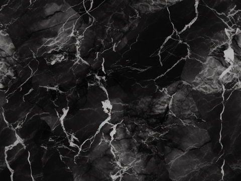无缝黑色冰花纹大理石