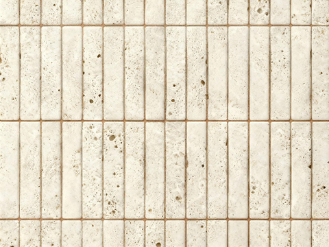 北欧侘寂白色洞洞艺术砖 白色复古瓷砖 白色做旧艺术砖