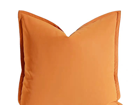 现代抱枕 枕头 纯色抱枕