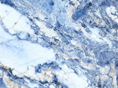 现代轻奢大理石 玻利维亚蓝奢石 蓝宝石大理石 蓝色大理石