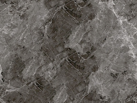 现代轻奢深灰色花纹大理石瓷砖奢石