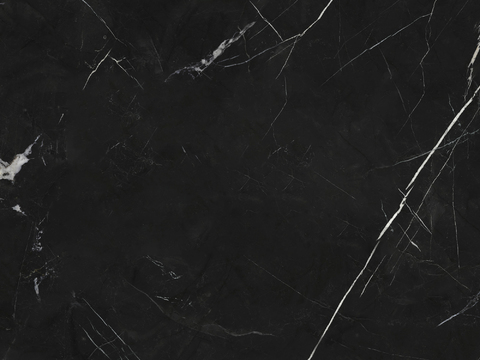 现代无缝黑色连纹黑白根大理石岩板