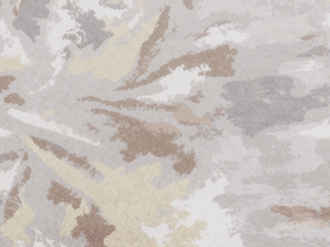 中式抽象花纹地毯 花瓣抽象化地毯 灰色抽象线条地毯 灰色地毯