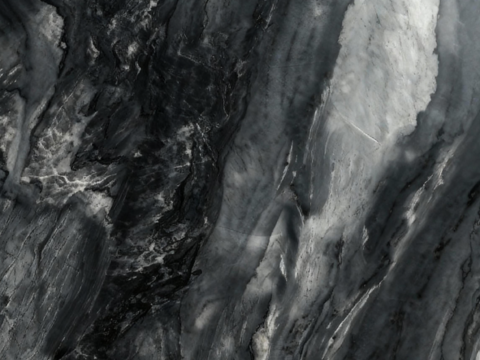 现代新中式泼墨山水大理石 黑色大理石 黑白大理石 深色大理石