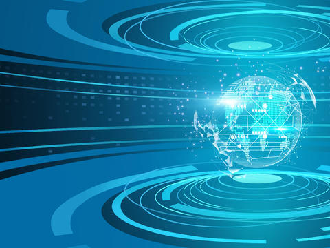 现代未来科技屏幕 电脑屏幕 科技屏幕贴图