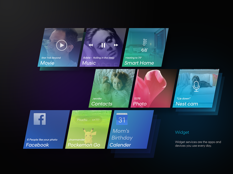 电视机屏幕 电视界面贴图