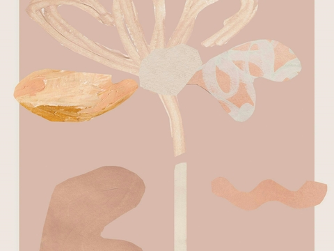 中古风现代复古挂画 简约挂画 艺术挂画 彩色挂画