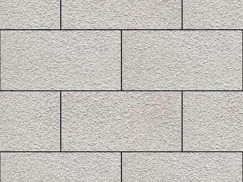 现代无缝米白色工字拼真石漆 肌理漆砂岩漆 外墙漆贴图