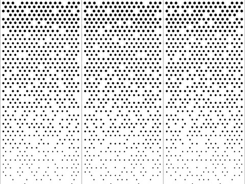 渐变图案冲孔板  洞洞板