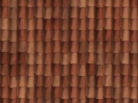 现代屋顶 瓦 青瓦 红瓦