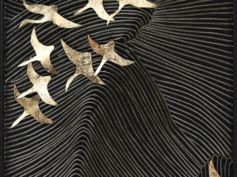 现代挂画 油画  儿童画