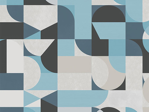 现代几何壁画壁纸