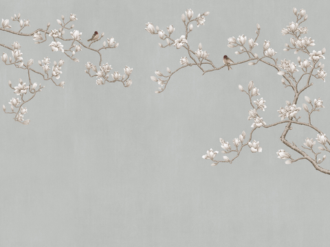 新中式立体壁画 背景墙壁画 山水壁画 墙画 壁纸 墙纸 墙布