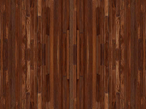 工业风旧木地板墙门 侘寂防腐木板 错拼实木板 深咖色木拼板