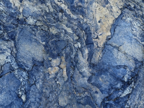 玻利维亚蓝奢石 蓝宝石大理石 蓝色大理石瓷砖岩板