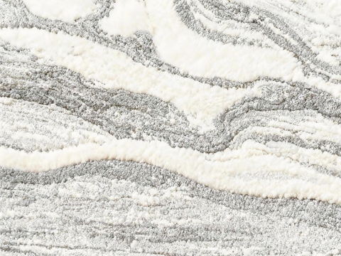 中式山水泼墨纹理地毯 现代抽象地毯 诧寂风地毯 禅风地毯