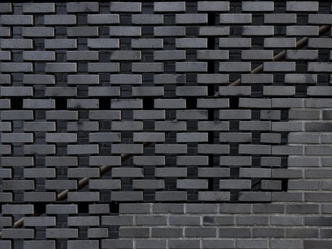 现代 青砖 红砖 空心砖 做旧砖 墙面 墙砖 外墙