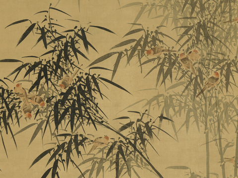 新中式立体壁画 背景墙壁画 山水壁画 墙画 壁纸 墙纸 墙布