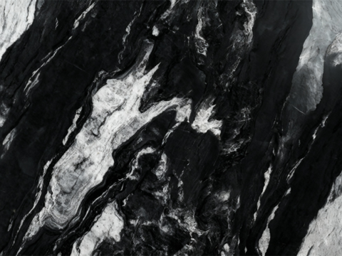 黑色大理石瓷砖 黑白大理石 黑色山水大理石