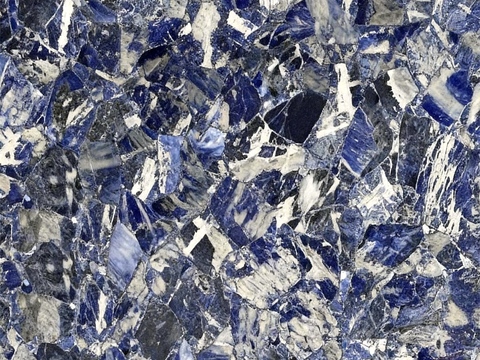 景泰蓝半宝石 蓝色大理石拼花 蓝宝石拼花奢石