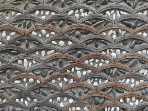 现代屋顶 瓦 青瓦 红瓦