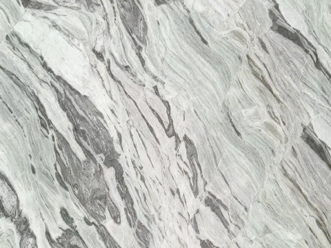 香格里拉翡翠大理石 绿色大理石瓷砖岩板 灰绿色奢石