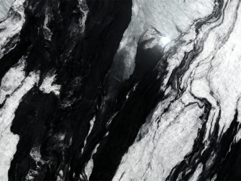 黑色大理石瓷砖岩板 黑白大理石 黑色山水大理石