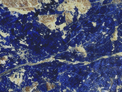 玻利维亚蓝奢石 蓝宝石大理石 蓝色大理石