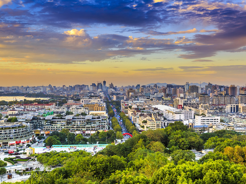 都市风情  道路建筑风景 外景