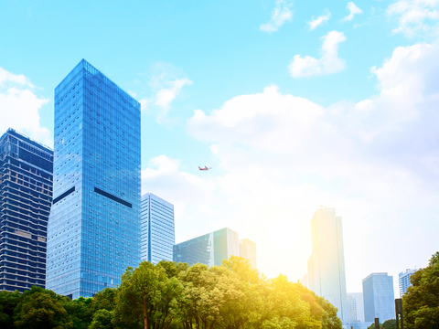 都市风情  建筑天空风景 外景