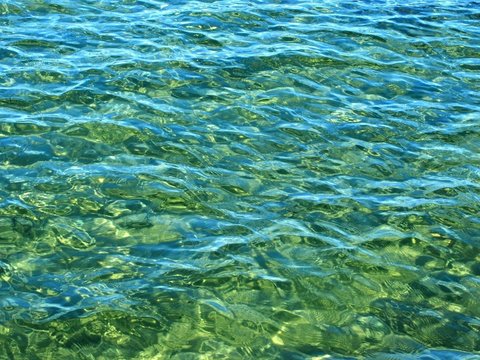  水纹 波纹 波浪 海面 