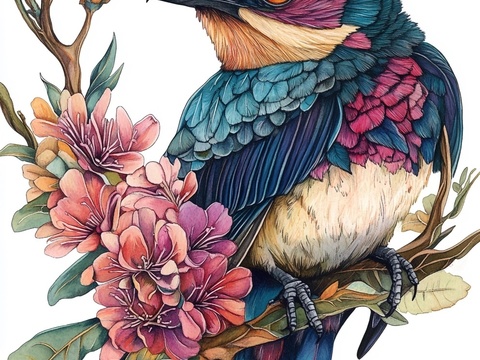  高清中式装饰画 