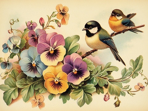 高清中式装饰画