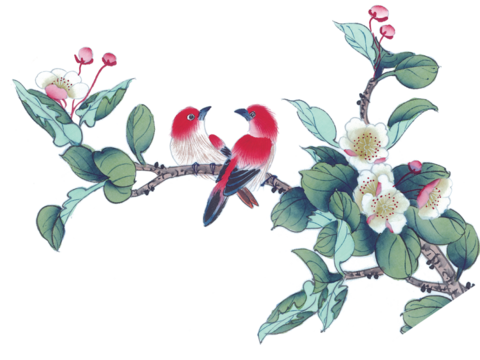  高清中式装饰画 