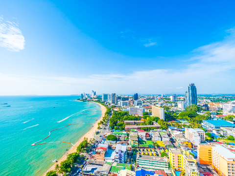 都市风情  海边风景 外景