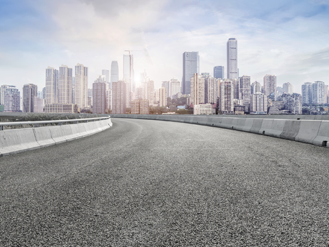 都市风情  道路建筑风景 外景