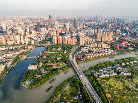 都市风情  道路建筑风景 外景