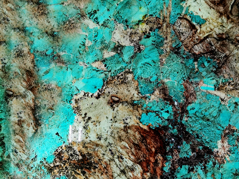 孔雀蓝奢石大理石