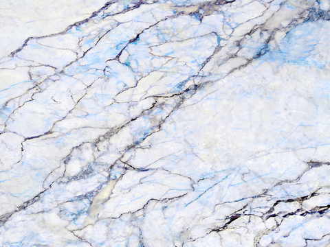 蓝色金箔大理石