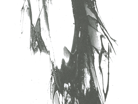 飞溅墨迹 水迹 污迹 污渍 墨水涂鸦 抽象艺术画