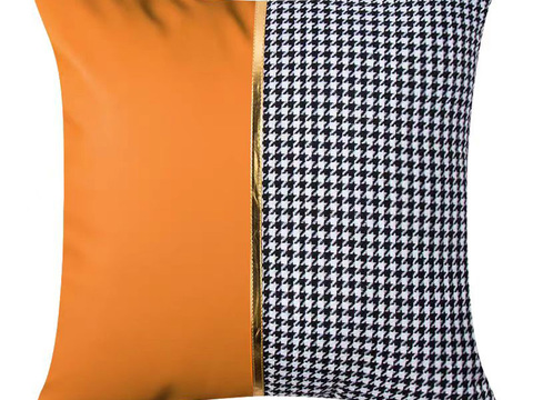 现代抱枕 枕头 印花抱枕 拼接抱枕