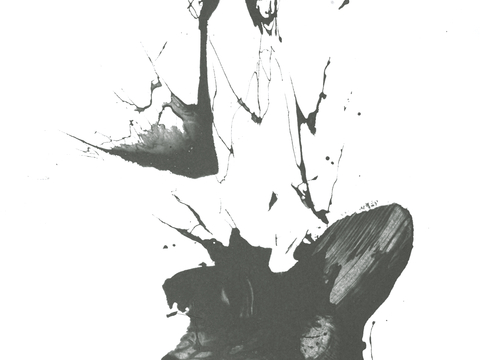  飞溅墨迹 水迹 泼墨 污迹 污渍 墨水涂鸦 抽象艺术画 