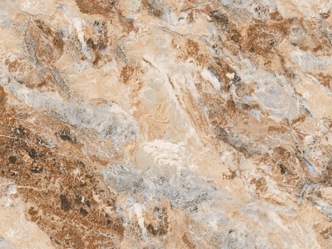 流彩褐金大理石连纹岩板