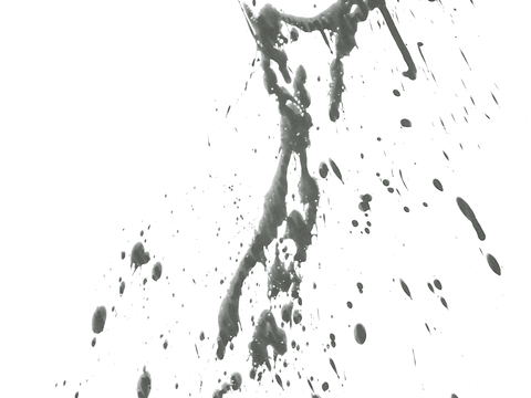  飞溅墨迹 水迹 泼墨 污迹 污渍 墨水涂鸦 抽象艺术画 